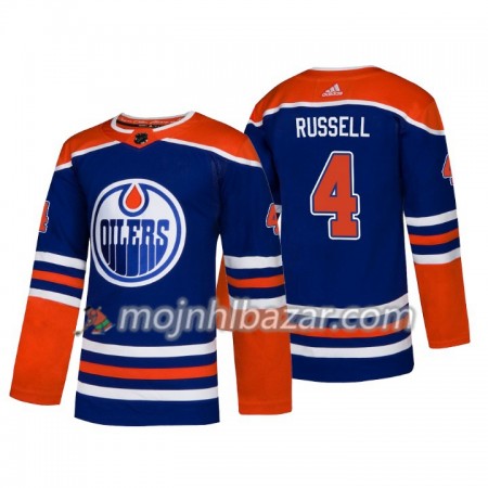 Dresovi Edmonton Oilers Kris Russell 4 Adidas 2018-2019 Alternate Authentic - Muške Dresovi Edmonton Oilers Kris Russell 4 Adidas 2018-2019 Alternate Authentic - Muške